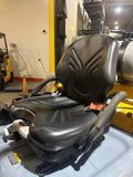 2023 CATERPILLAR 2C5000 5000 LB LP GAS FORKLIFT CUSHION 83/187" 3 STAGE MAST SIDE SHIFTING FORK POSITIONER ATTACHMENT PLUMBED 4 WAYS TO CARRIAGE 642 HOURS STOCK # BF9124919-BUF