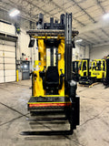 2012 YALE NTA030SB 3000 LB ELECTRIC MAN-UP TURRET FORKLIFT CUSHION 139/300 3 STAGE MAST EXTRA 48V BATTERY & CHARGER INCLUDED STOCK # BF9185579-BUF - United Lift Equipment LLC