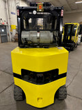 2021 YALE GLC120SVXN 12000 LB LP GAS FORKLIFT CUSHION 104/221" 3 STAGE MAST SIDE SHIFTING FORK POSITIONER ONLY 932 HOURS 4 WAY PLUMBED TO CARRIAGE ENCLOSED CAB STOCK # BF9413189-BUF - United Lift Equipment LLC