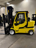 2021 YALE GLC120SVXN 12000 LB LP GAS FORKLIFT CUSHION 104/221" 3 STAGE MAST SIDE SHIFTING FORK POSITIONER ONLY 932 HOURS 4 WAY PLUMBED TO CARRIAGE ENCLOSED CAB STOCK # BF9413189-BUF - United Lift Equipment LLC