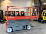 2016 SKYJACK SJ3226 SCISSOR LIFT 26' REACH ELECTRIC SMOOTH CUSHION TIRES ONLY 275 HOURS STOCK # BF949879-BUF