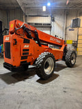 2016 SKYTRAK 6042 6000 LB DIESEL TELESCOPIC FORKLIFT TELEHANDLER PNEUMATIC 4WD ENCLOSED CAB AUXILIARY HYDRAULICS 2794 HOURS STOCK # BF9412349-BUF