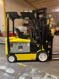2020 YALE ERC065VG 6500 LB ELECTRIC FORKLIFT 89/182" 3 STAGE MAST SIDE SHIFTER 910 HOURS STOCK # BF998329-BUF