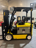 2020 YALE ERC065VG 6500 LB ELECTRIC FORKLIFT 89/182" 3 STAGE MAST SIDE SHIFTER 910 HOURS STOCK # BF998329-BUF