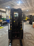 2020 YALE ERC065VG 6500 LB ELECTRIC FORKLIFT 89/182" 3 STAGE MAST SIDE SHIFTER 910 HOURS STOCK # BF998329-BUF