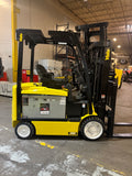 2020 YALE ERC065VG 6500 LB ELECTRIC FORKLIFT 89/182" 3 STAGE MAST SIDE SHIFTER 910 HOURS STOCK # BF998329-BUF