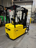 2020 YALE ERP035VT 3500 LB ELECTRIC CUSHION 3 WHEEL SIT DOWN FORKLIFT 82/187" 3 STAGE MAST SIDE SHIFTER LOW HOURS STOCK # BF975219-BUF