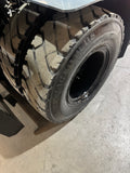 2017 TOYOTA 8FD70U 15500 LB DIESEL FORKLIFT PNEUMATIC 108/148" 2 STAGE CLEAR VIEW MAST SIDE SHIFTER & FORK POSITIONER 1,581 HOURS ENCLOSED HEATED CAB STOCK # BF9361539-BUF