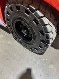 2017 TOYOTA 8FD70U 15500 LB DIESEL FORKLIFT PNEUMATIC 108/148" 2 STAGE CLEAR VIEW MAST SIDE SHIFTER & FORK POSITIONER 1,581 HOURS ENCLOSED HEATED CAB STOCK # BF9361539-BUF