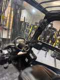 2017 TOYOTA 8FD70U 15500 LB DIESEL FORKLIFT PNEUMATIC 108/148" 2 STAGE CLEAR VIEW MAST SIDE SHIFTER & FORK POSITIONER 1,581 HOURS ENCLOSED HEATED CAB STOCK # BF9361539-BUF