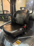 2019 TOYOTA 8FG40U 9000 LB LP GAS FORKLIFT PNEUMATIC 91/132" 2 STAGE CLEAR VIEW MAST SIDE SHIFTING FORK POSITIONER ENCLOSED CAB  HEAT & AC 1302 HOURS STOCK # BF9234199-BUF