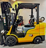 2020 CATERPILLAR 2C6000 6000 LB LP GAS FORKLIFT CUSHION 82/185" 3 STAGE MAST SIDE SHIFTER 972 HOURS STOCK # BF9115279-BUF