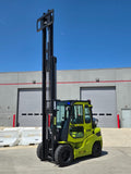 2023 CLARK GTS30 6000 LB LP GAS FORKLIFT PNEUMATIC 86/189" 3 STAGE MAST SIDE SHIFTER ENCLOSED CAB LOW HOURS STOCK # BF9219149-RIL
