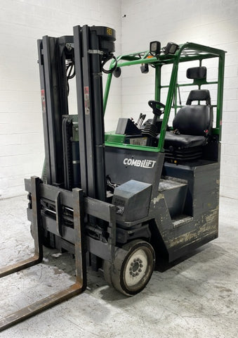 2019 COMBI CB8000 8000 LB LP GAS FORKLIFT PNEUMATIC 95/205" 3 STAGE MAST SIDE SHIFTING FORK POSITIONER 5911 HOURS STOCK # BF9449129-NTOH - United Lift LLC