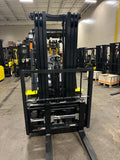 2025 DEWALT LIFT TRUCK DDFP-30 NON-COMPUTERIZED NISSAN K25 DUAL FUEL (can run on Gasoline or Propane) 6000 LB CAPACITY SOLID PNEUMATIC TIRES 83/185" LIFT HEIGHT 3 STAGE MAST SIDE SHIFTING FORK POSITIONER 2000hr/2YR WARRANTY STOCK # BF9238579-BUF - United Lift LLC