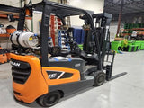 2021 DOOSAN GC15S-9 3000 LB LP GAS FORKLIFT CUSHION 83/189 3 STAGE MAST SIDE SHIFTER 80 HOURS STOCK # BF9139129-RIL - United Lift LLC