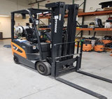 2021 DOOSAN GC15S-9 3000 LB LP GAS FORKLIFT CUSHION 83/189 3 STAGE MAST SIDE SHIFTER 80 HOURS STOCK # BF9139129-RIL - United Lift LLC