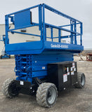 2014 GENIE GS4069DC SCISSOR LIFT 40' REACH ELECTRIC ROUGH TERRAIN 320 HOURS STOCK # BF9208569-WIB - United Lift Equipment LLC