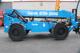 2019 GENIE GTH1056 10000 LB DIESEL TELESCOPIC FORKLIFT TELEHANDLER PNEUMATIC 4WD OUTRIGGERS OPEN CAB 2526 HOURS STOCK # BF9698059-NLE - United Lift LLC
