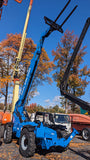 2015 GENIE GTH1056 10000 LB DIESEL TELESCOPIC FORKLIFT TELEHANDLER PNEUMATIC 4WD OUTRIGGERS OPEN CAB 3310 HOURS STOCK # BF9687759-NLE - United Lift Equipment LLC