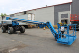 2019 GENIE S85XC TELESCOPIC STRAIGHT BOOM LIFT AERIAL LIFT WITH JIB ARM 85' REACH DIESEL 4WD 1740 HOURS STOCK # BF9897559-NLE - United Lift LLC