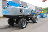 2019 GENIE S85XC TELESCOPIC STRAIGHT BOOM LIFT AERIAL LIFT WITH JIB ARM 85' REACH DIESEL 4WD 1740 HOURS STOCK # BF9897559-NLE - United Lift LLC
