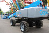 2019 GENIE S85XC TELESCOPIC STRAIGHT BOOM LIFT AERIAL LIFT WITH JIB ARM 85' REACH DIESEL 4WD 1716 HOURS STOCK # BF9948179-NLE - United Lift LLC