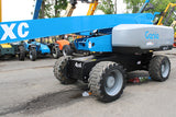 2019 GENIE S85XC TELESCOPIC STRAIGHT BOOM LIFT AERIAL LIFT WITH JIB ARM 85' REACH DIESEL 4WD 1740 HOURS STOCK # BF9897559-NLE - United Lift LLC