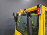 2020 HYSTER H110FT 11000 LB DIESEL FORKLIFT PNEUMATIC 94/185" 3 STAGE MAST SIDE SHIFTER ENCLOSED CAB 1377 HOURS STOCK # BF9178859-ILE