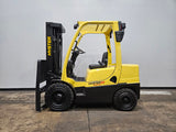 2020 HYSTER H60FT 6000 LB DIESEL FORKLIFT PNEUMATIC 87/181" 3 STAGE MAST SIDE SHIFTER 1482 HOURS STOCK # BF9119929-ILE