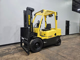 2020 HYSTER H60FT 6000 LB DIESEL FORKLIFT PNEUMATIC 87/181" 3 STAGE MAST SIDE SHIFTER 1482 HOURS STOCK # BF9119929-ILE