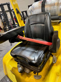 2022 HYSTER S80FT-BCS 8000 LB LP GAS FORKLIFT SMOOTH CUSHION 98/213" 3 STAGE MAST SIDE SHIFTING FORK POSITIONER 987 HOURS STOCK # BF9123539-BUF