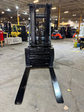 2020 TOYOTA 8FGU32 6500 LB LP GAS FORKLIFT PNEUMATIC 88/187 3 STAGE MAST 360 ROTATING FORK CLAMP INSTALLED 993 HOURS STOCK # BF9199329-BUF