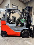 2022 TOYOTA 8FGCU35-BCS BOX CAR SPECIAL 8000 LB LP GAS FORKLIFT CUSHION 92/199" 3 STAGE MAST SIDE SHIFTER 882 HOURS STOCK # BF9173549-BUF