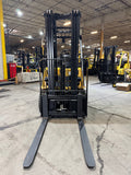 2020 CATERPILLAR GP18N 3500 LB LP GAS FORKLIFT PNEUMATIC 83/188" 3 STAGE MAST PNEUMATIC TIRE SIDE SHIFTER 1558 HOURS STOCK # BF9117459-BUF