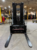 2019 TOYOTA 8FGC35U-BCS (BOX CAR SPECIAL SHORT WHEEL BASE) 8000 LB LP GAS FORKLIFT CUSHION 88/197" 3 STAGE MAST SIDE SHIFTING FORK POSITIONER 1342 HOURS STOCK # BF9134989-BUF - United Lift LLC