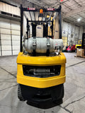 2020 CATERPILLAR GP18N 3500 LB LP GAS FORKLIFT PNEUMATIC 83/188" 3 STAGE MAST PNEUMATIC TIRE SIDE SHIFTER 1558 HOURS STOCK # BF9117459-BUF