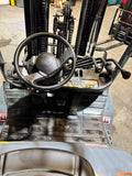 2022 TOYOTA 8FGCU35-BCS BOX CAR SPECIAL 8000 LB LP GAS FORKLIFT CUSHION 92/199" 3 STAGE MAST SIDE SHIFTER 891 HOURS STOCK # BF9174979-BUF