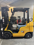 2021 CATERPILLAR/MITSUBISHI FGC25N 5000 LB LP GAS FORKLIFT CUSHION 82/187" 3 STAGE MAST SIDE SHIFTER 836 HOURS STOCK # BF9118459-BUF