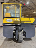 2017 COMBI C8000LR 8000 LB DIESEL FORKLIFT PNEUMATIC 102/124" 2 STAGE MAST FORK POSITIONER ENCLOSED CAB 1174 HOURS STOCK # BF9171179-BUF