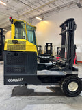 2017 COMBI C8000LR 8000 LB DIESEL FORKLIFT PNEUMATIC 102/124" 2 STAGE MAST FORK POSITIONER ENCLOSED CAB 1174 HOURS STOCK # BF9171179-BUF