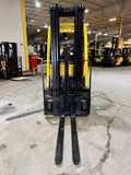 2020 HYSTER S55FT 5500 LB LP GAS FORKLIFT TREADED CUSHION 89/207" 3 STAGE MAST SIDE SHIFTER 945 HOURS STOCK # BF9118849-BUF