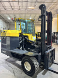 2017 COMBI C8000LR 8000 LB DIESEL FORKLIFT PNEUMATIC 102/124" 2 STAGE MAST FORK POSITIONER ENCLOSED CAB 1174 HOURS STOCK # BF9171179-BUF