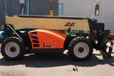 2018 JLG 1255 12000 LB DIESEL TELESCOPIC FORKLIFT TELEHANDLER PNEUMATIC ENCLOSED HEATED CAB OUTRIGGERS 4WD 2689 HOURS STOCK # BF91349719-NLE - United Lift Equipment LLC