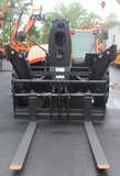 2019 JLG 1255 12000 LB DIESEL TELESCOPIC FORKLIFT TELEHANDLER FOAM FILLED TIRES ENCLOSED HEATED CAB WITH A/C OUTRIGGERS 1841 HOURS 4WD STOCK # BF9945719-NLE