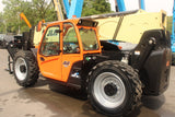 2019 JLG 1255 12000 LB DIESEL TELESCOPIC FORKLIFT TELEHANDLER PNEUMATIC ENCLOSED HEATED CAB OUTRIGGERS 4WD 2462 HOURS STOCK # BF91398729-NLE - United Lift Equipment LLC