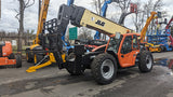 2017 JLG 1255 12000 LB DIESEL TELESCOPIC FORKLIFT TELEHANDLER PNEUMATIC ENCLOSED HEATED CAB OUTRIGGERS 4WD 2970 HOURS STOCK # BF91198729-NLE - United Lift Equipment LLC
