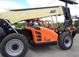 2023 JLG 1255 12000 LB DIESEL TELESCOPIC FORKLIFT TELEHANDLER PNEUMATIC OUTRIGGERS ENCLOSED CAB WITH HEAT AND AC 4WD BRAND NEW STOCK # BF91699179-ALFL - United Lift Equipment LLC