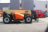 2018 JLG 1255 12000 LB DIESEL TELESCOPIC FORKLIFT TELEHANDLER PNEUMATIC OPEN CAB OUTRIGGERS 4WD 2475 HOURS STOCK # BF9847439-NLE - United Lift LLC