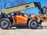 BRAND NEW IN STOCK READY TO SHIP 2024 JLG 1255 12000 LB DIESEL TELESCOPIC FORKLIFT TELEHANDLER FOAM FILLED TIRES 130HP TURBO CUMMINS ENCLOSED CAB WITH HEAT AND AC 4WD BRAND NEW STOCK # BF91929179-VAOH - United Lift Equipment LLC